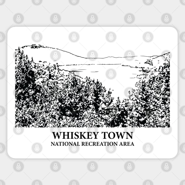 Whiskeytown National Recreation Area Sticker by Lakeric